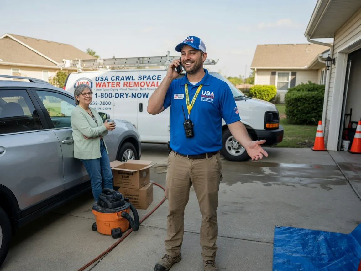 Crawl Space Water Removal Kingsbury, TX FAQs